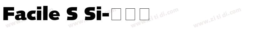 Facile S Si字体转换